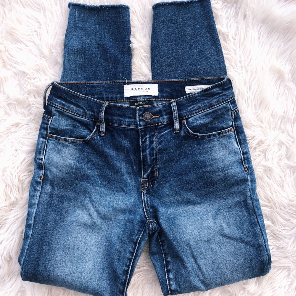 Pacsun dark wash skinny jeans